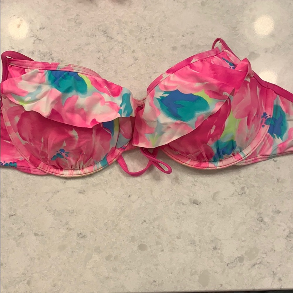 Floral Padded Bikini Top
